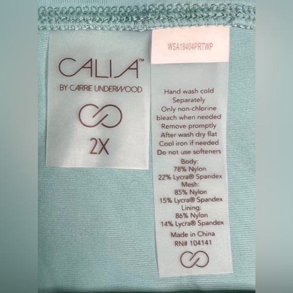 CALIA Garden Gate Mid Rise Moderate Coverage Wide Waistband Bikini Botto… - Picture 3 of 7